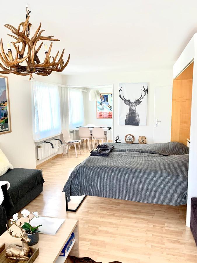 Holiday Apartment Bolgen - Close To Everything! Bolgen, Jakobshorn, Bus Stop, Train Station, Supermarket, Ski School, Ski Rentals, Restaurants And More! Davos Exterior foto